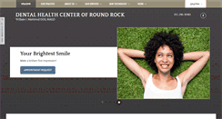 Desktop Screenshot of dentalhealthcenterroundrock.com